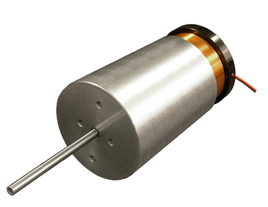 Linear Voice Coil Motor with Internal Bearing